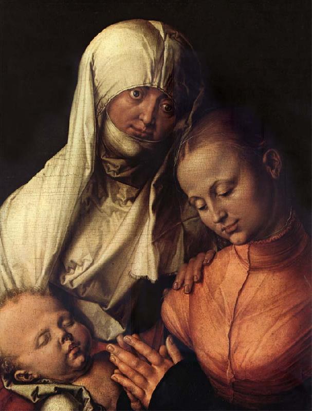 Albrecht Durer The Virgin and child with St.Anne oil painting image